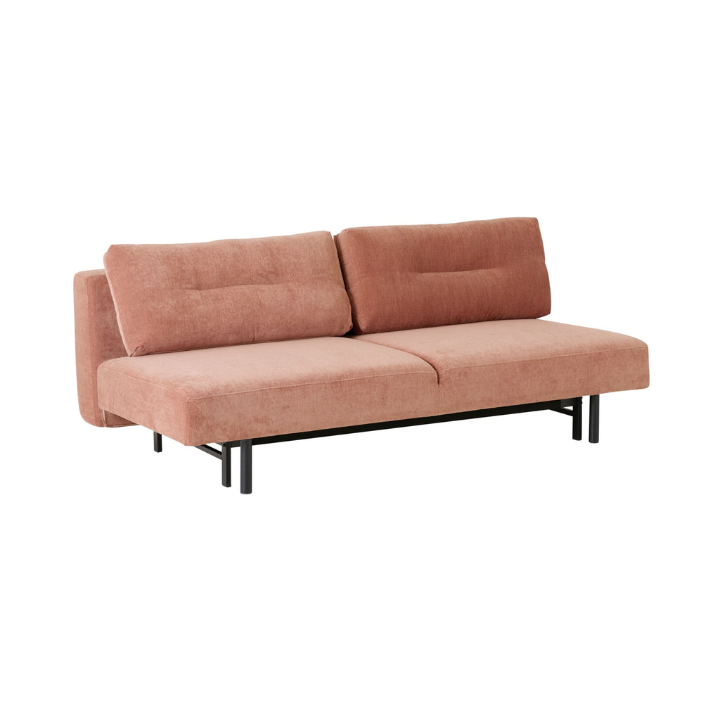Pull-Out Sofa Bed with Pocket Springs Almond