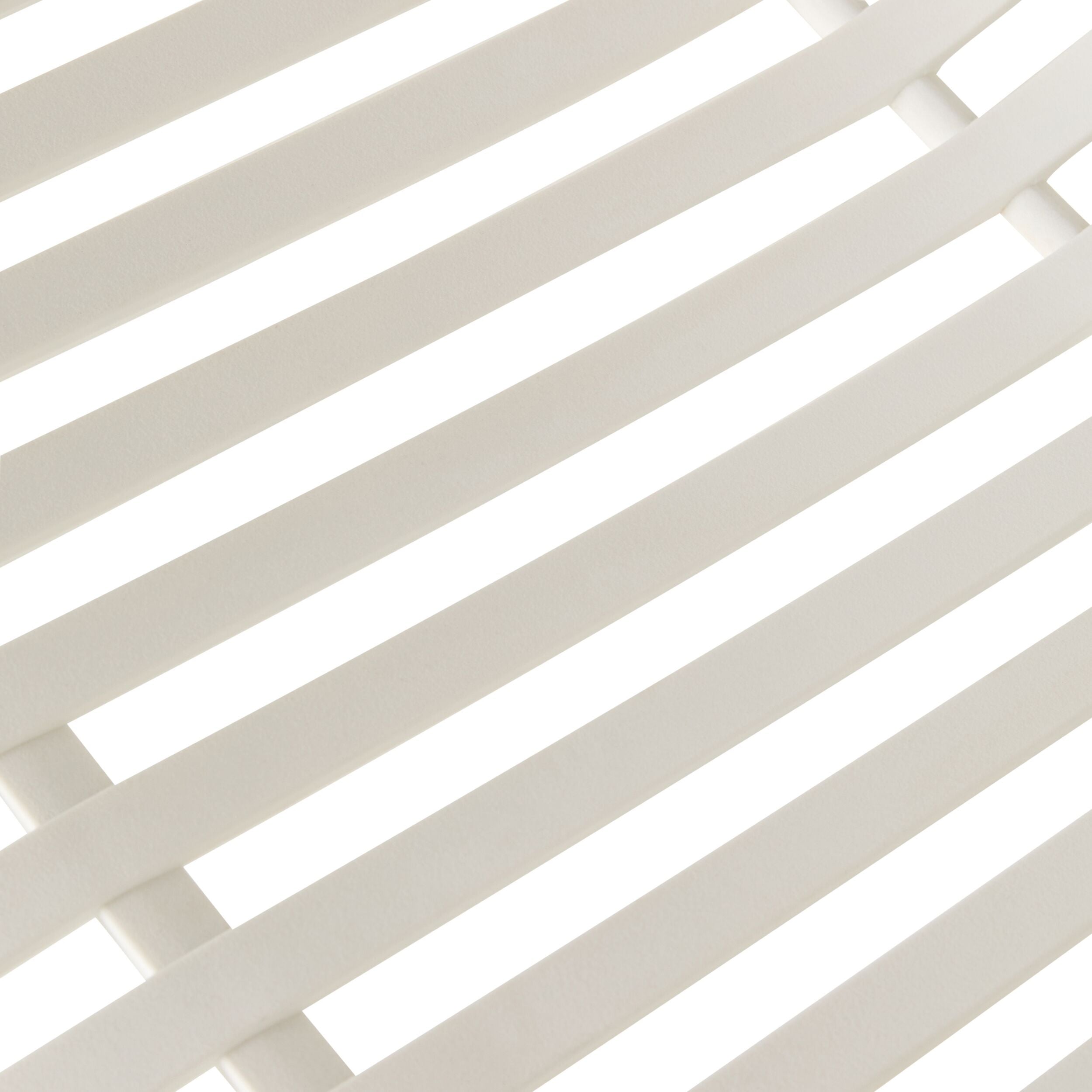 UV Stabilised Plastic Outdoor Chair White