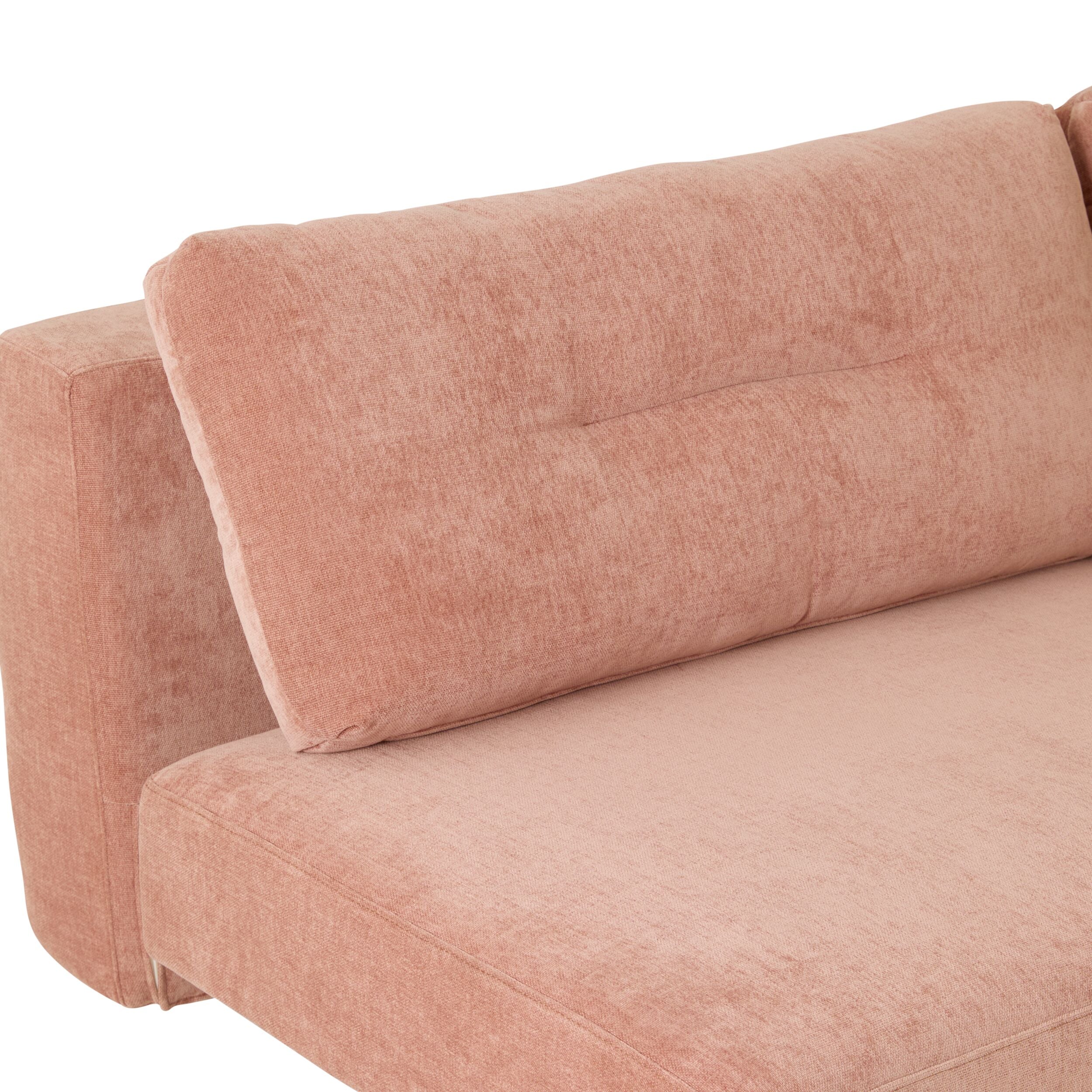 Pull-Out Sofa Bed with Pocket Springs Almond