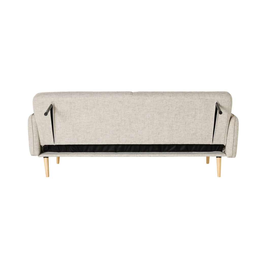 Click-Clack Sofa Bed Champagne Textured Weave