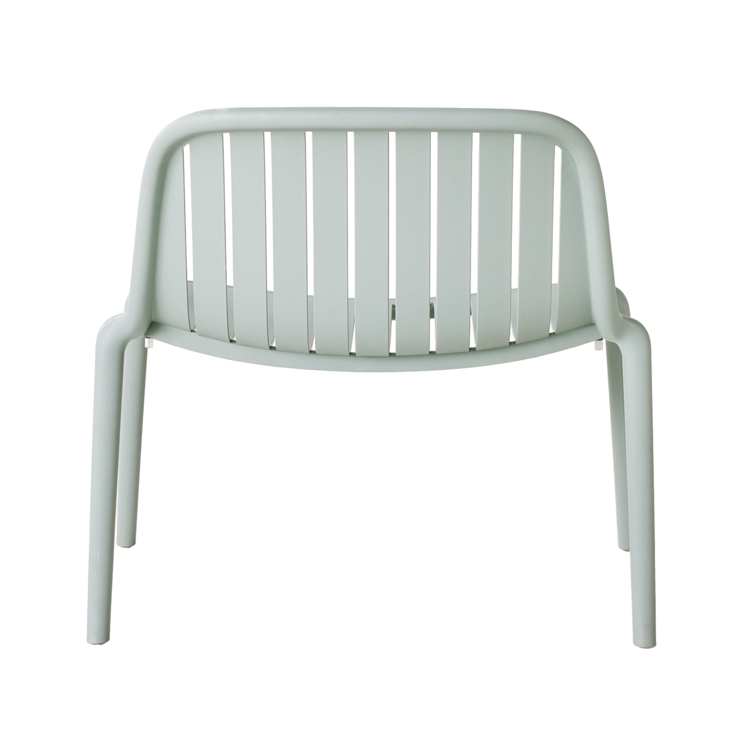 Polypropylene Stackable Outdoor Chair Gum Tree Green