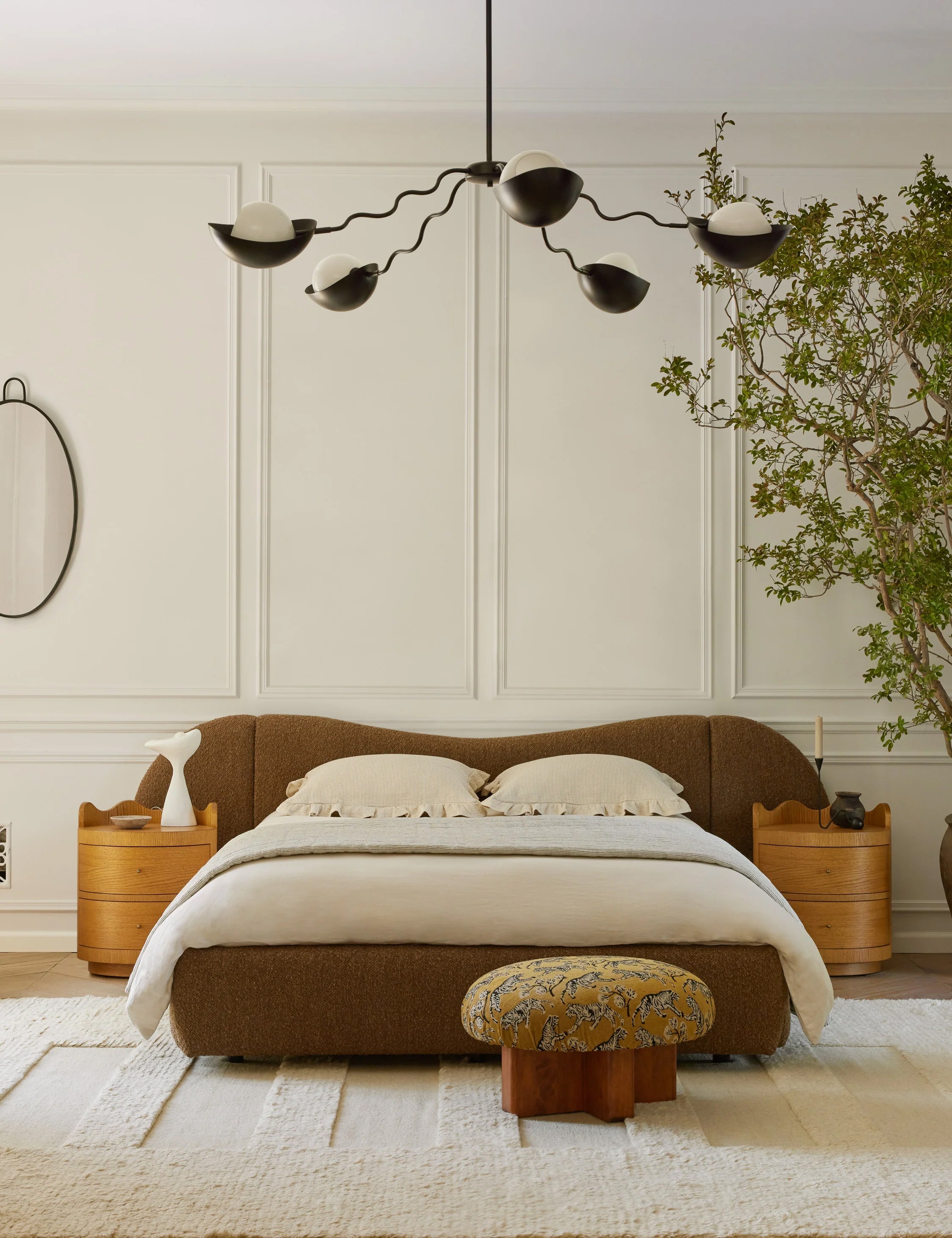 Gladys Extended Headboard Platform Bed by Sarah Sherman Samuel