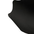Brasero à bords ondulés en fer noir mat 78 cm