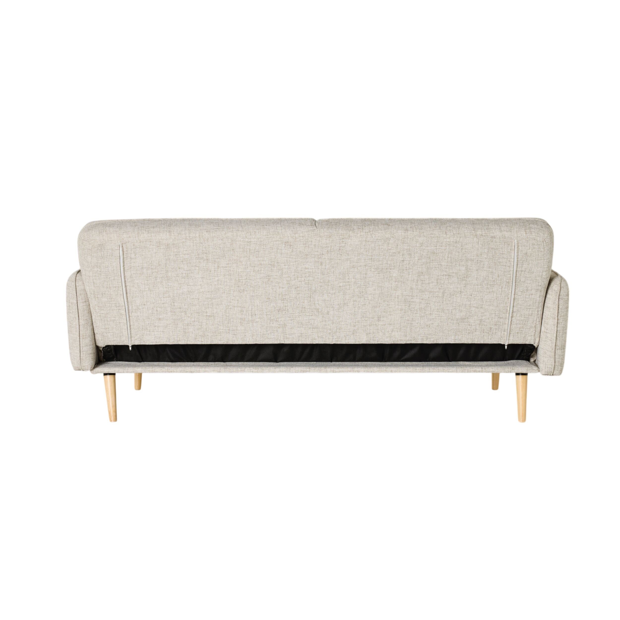 Click-Clack Sofa Bed Champagne Textured Weave