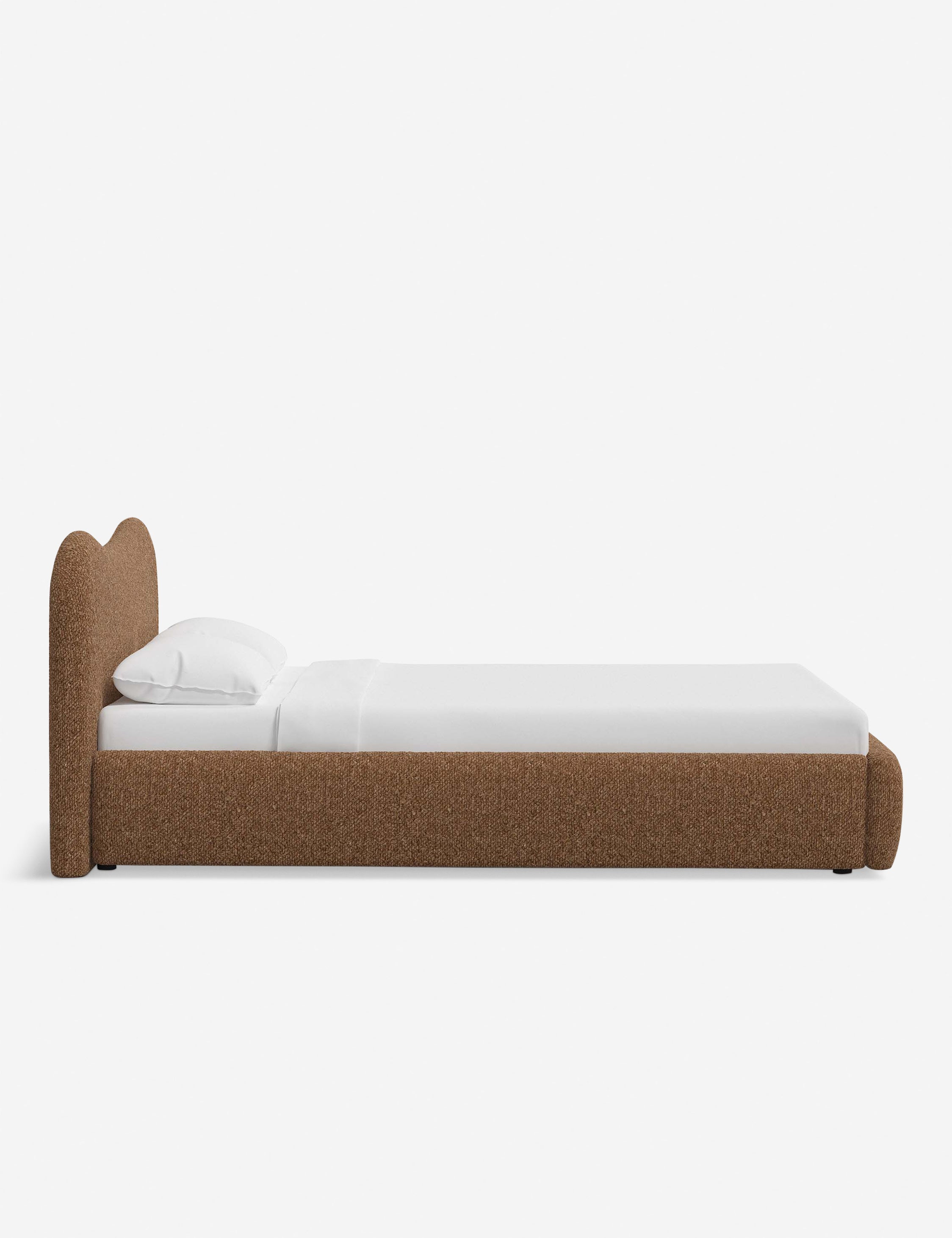 Gladys Low Profile Upholstered Platform Bed Frame
