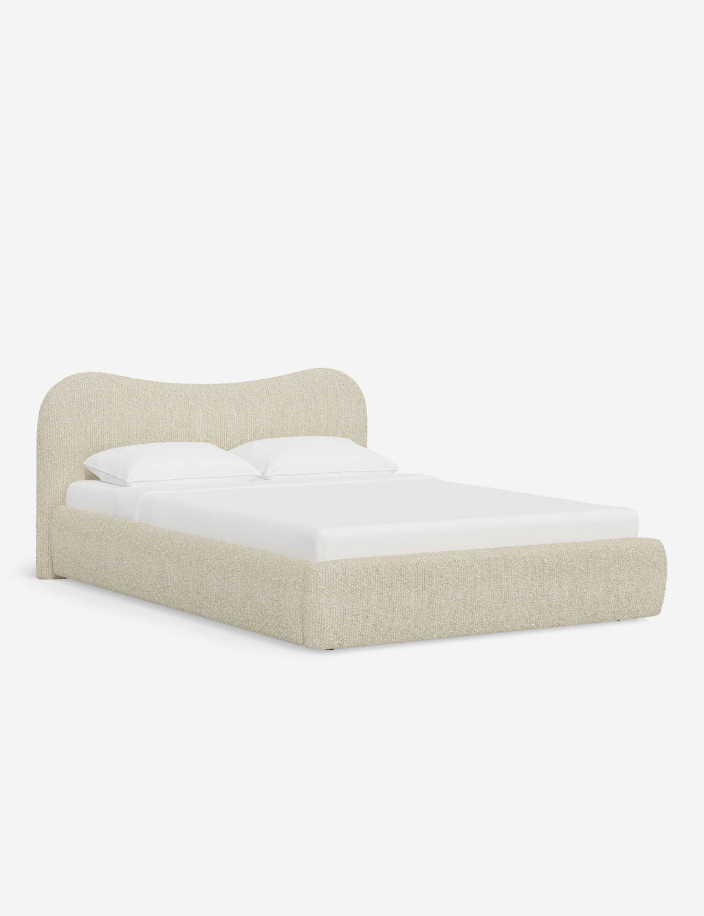 Gladys Low Profile Upholstered Platform Bed Frame