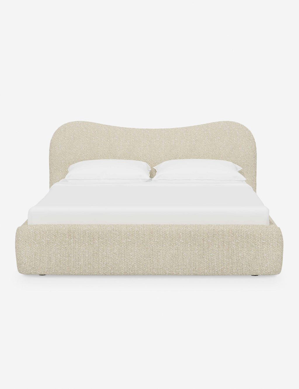 Gladys Low Profile Upholstered Platform Bed Frame