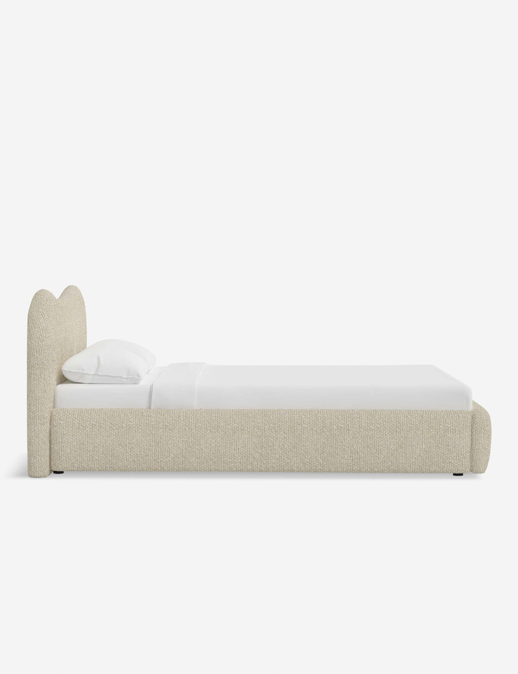 Gladys Low Profile Upholstered Platform Bed Frame