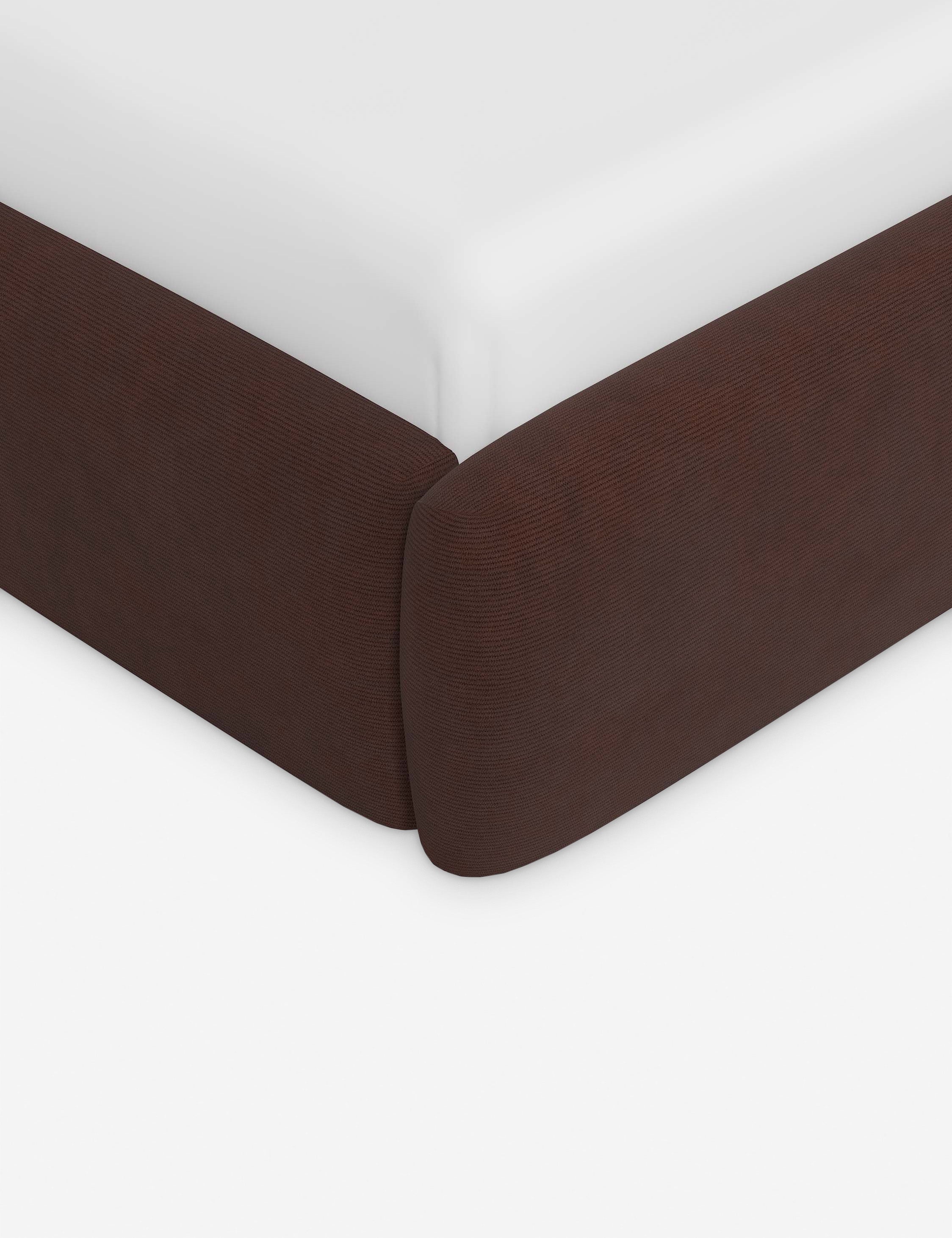 Gladys Low Profile Upholstered Platform Bed Frame