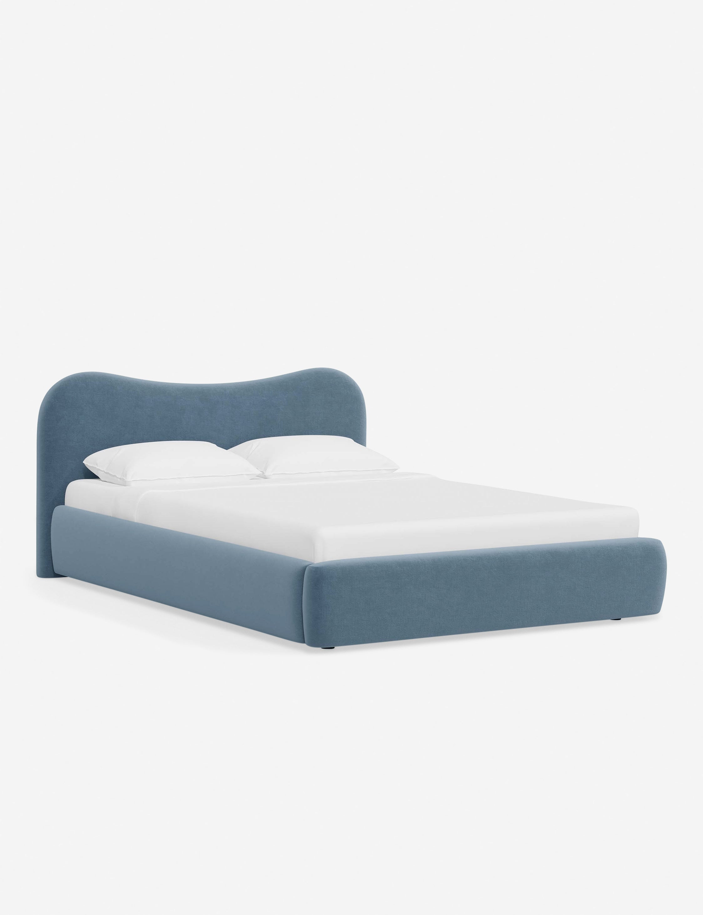 Gladys Low Profile Upholstered Platform Bed Frame