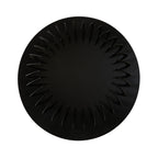 Brasero en fer "Rib-Cage" noir, vue à 360 degrés, 80 cm