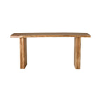 Console en acacia massif bord naturel 180cm