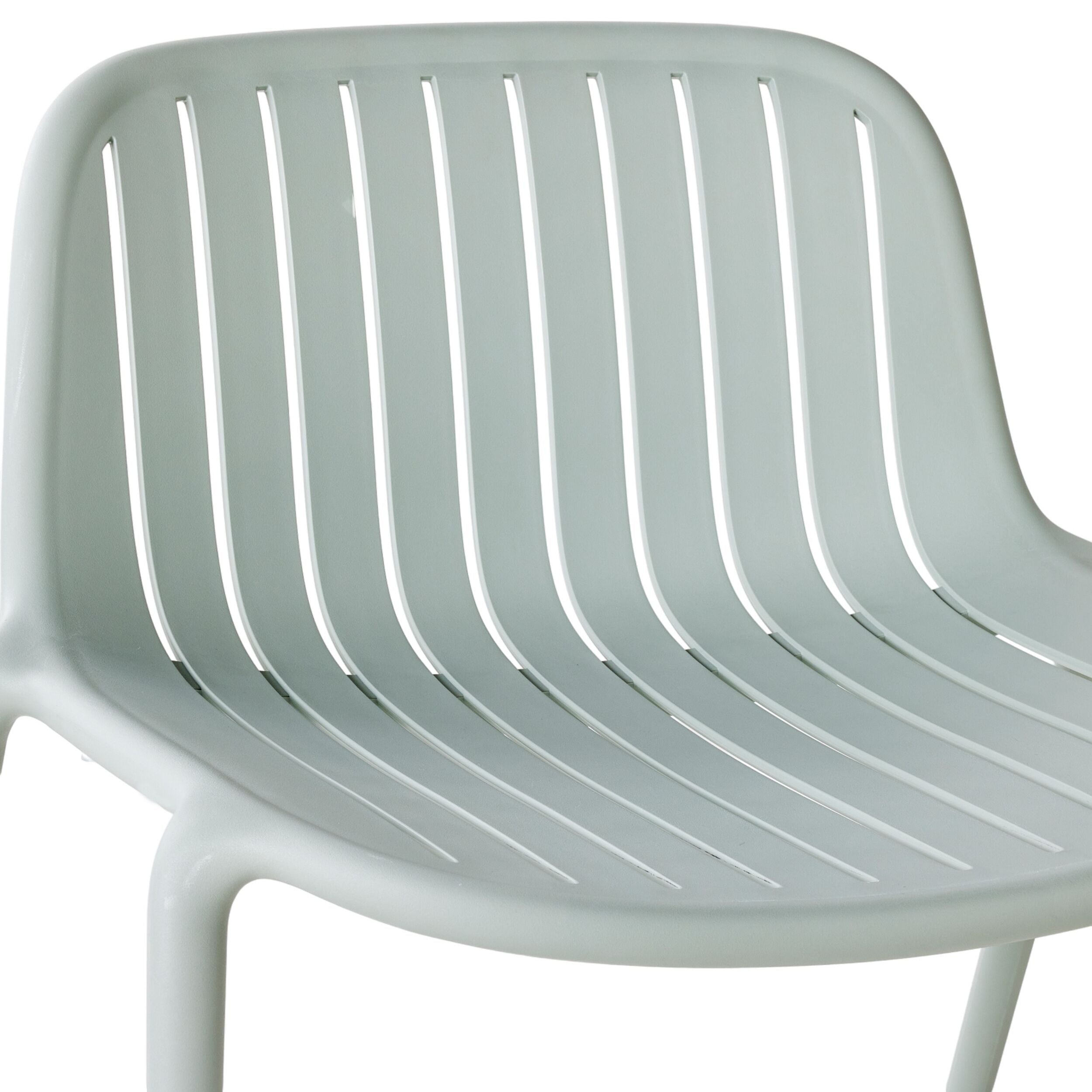 Polypropylene Stackable Outdoor Chair Gum Tree Green