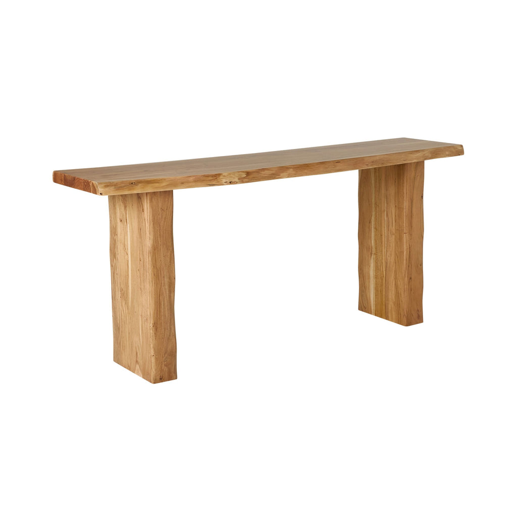Live Edge Solid Acacia Console Table 180cm