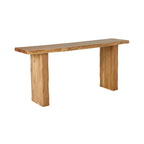 Console en acacia massif bord naturel 180cm