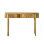 Console 2 tiroirs en bois de manguier massif 120 cm