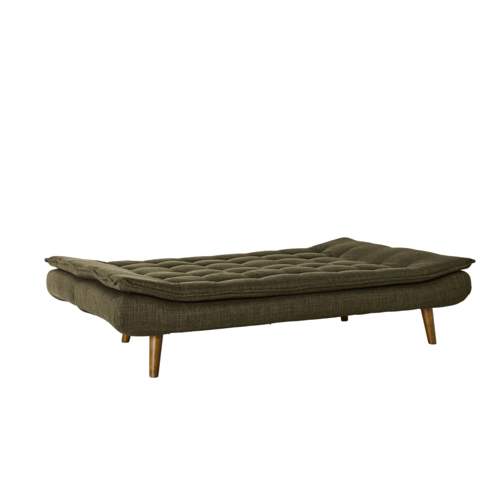 Click-Clack Sofa Bed Cypress Green Textured Weave