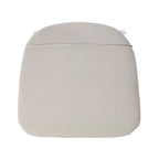 Coussin de chaise d'extérieur coloris pierre claire