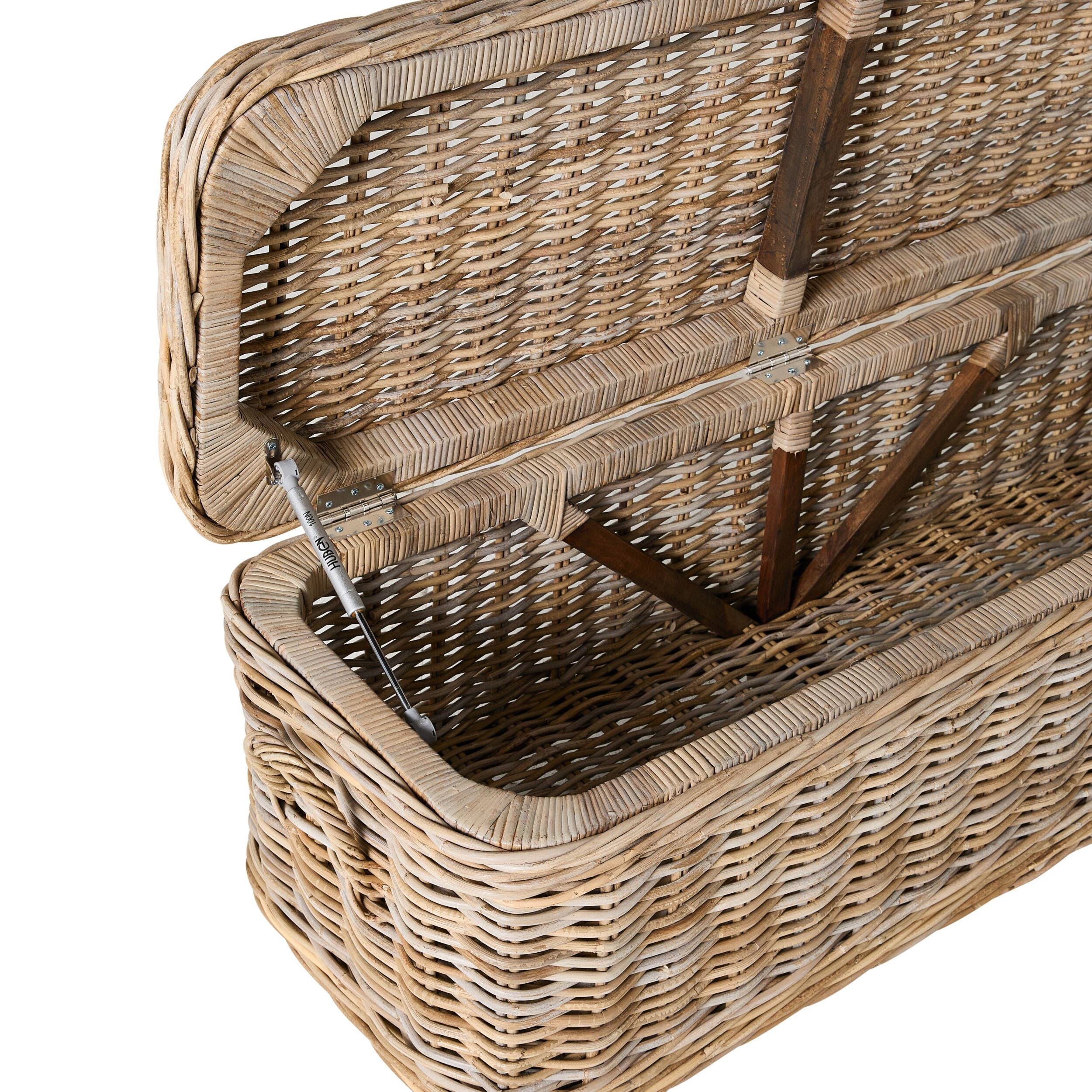 Kubu Rattan Storage Trunk Natural 135cm