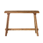 Console en bois recyclé mixte 120cm