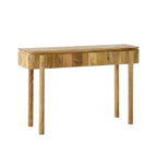 Console 2 tiroirs en bois de manguier massif 120 cm