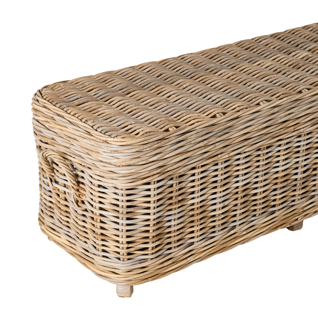 Kubu Rattan Storage Trunk Natural 135cm
