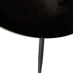 Foyer trépied en fer noir mat 80cm portable