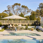 Chaise d'extérieur empilable en polypropylène vert gomme