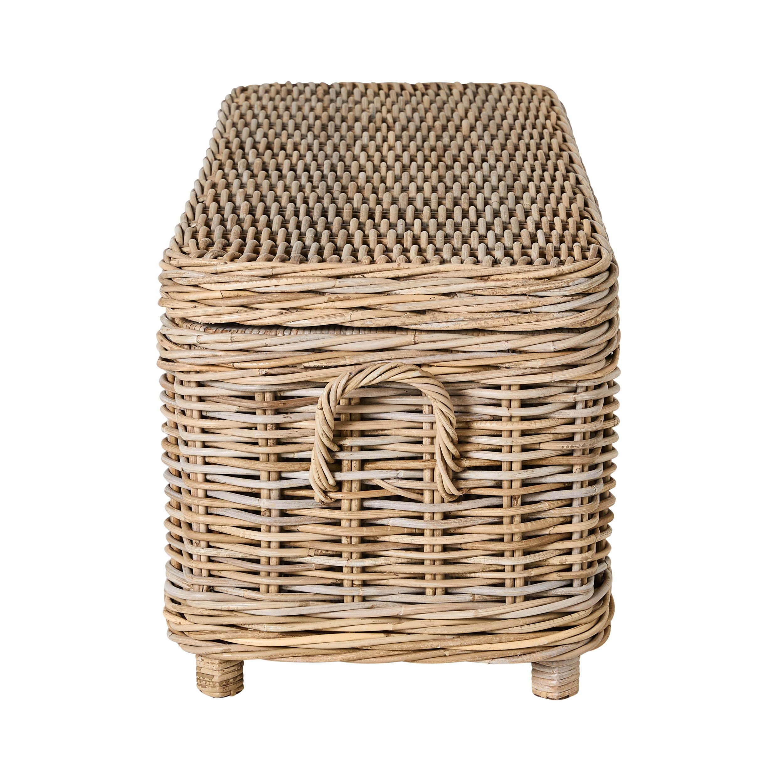 Kubu Rattan Storage Trunk Natural 135cm