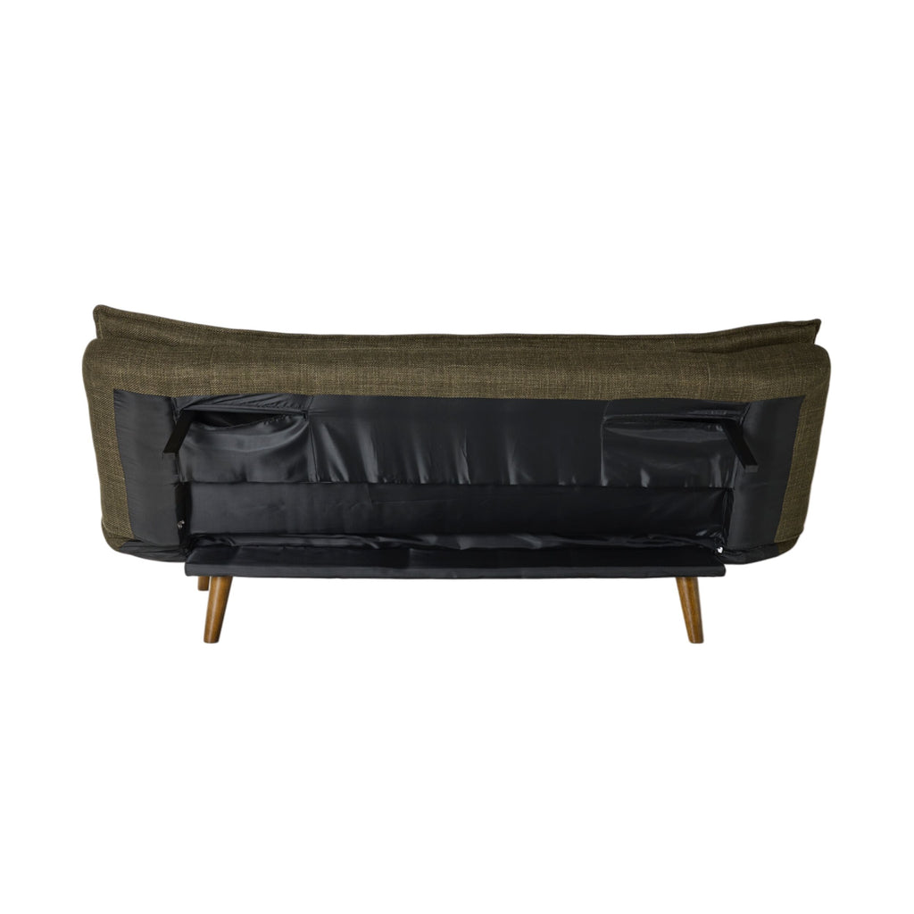 Click-Clack Sofa Bed Cypress Green Textured Weave