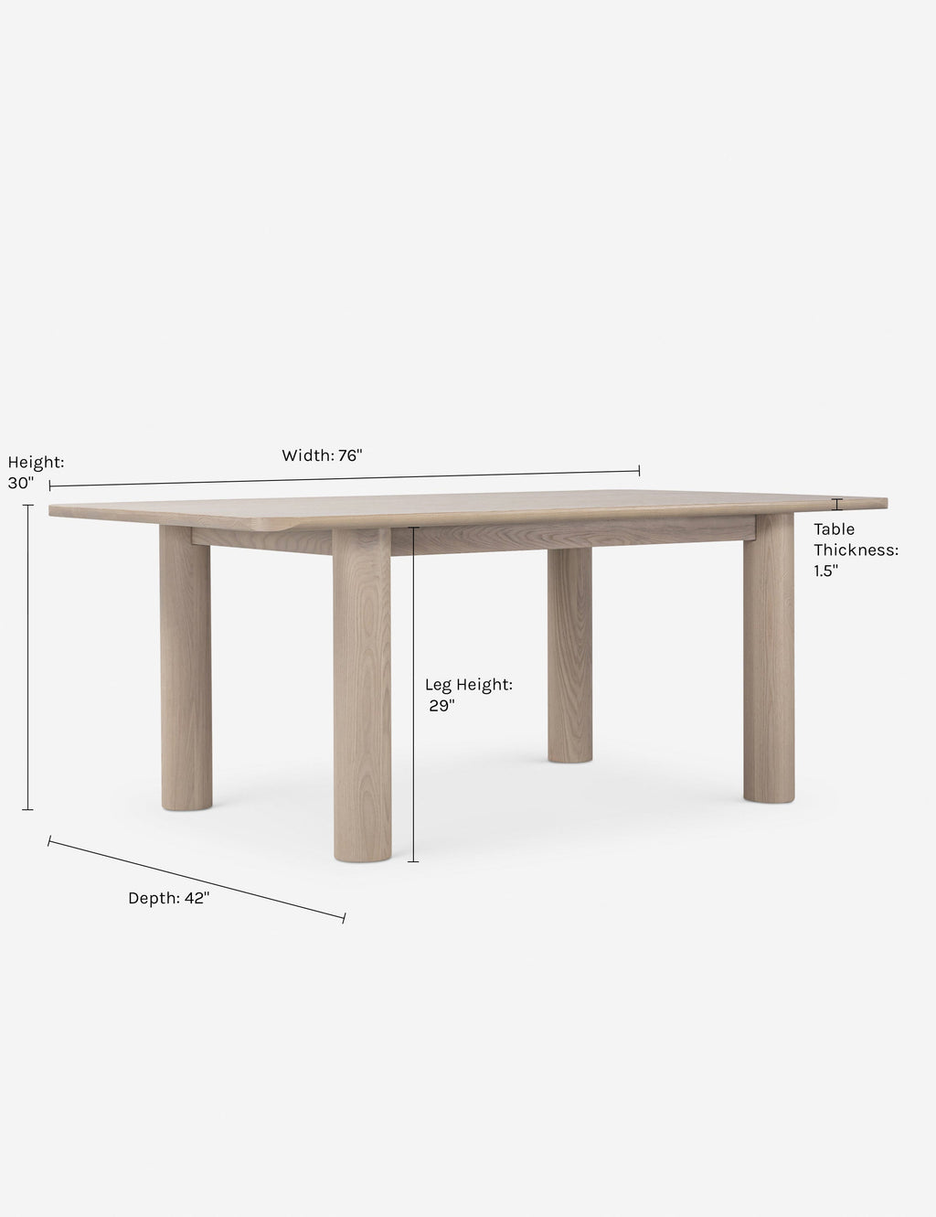 Arc Dining Table by Sun at Six