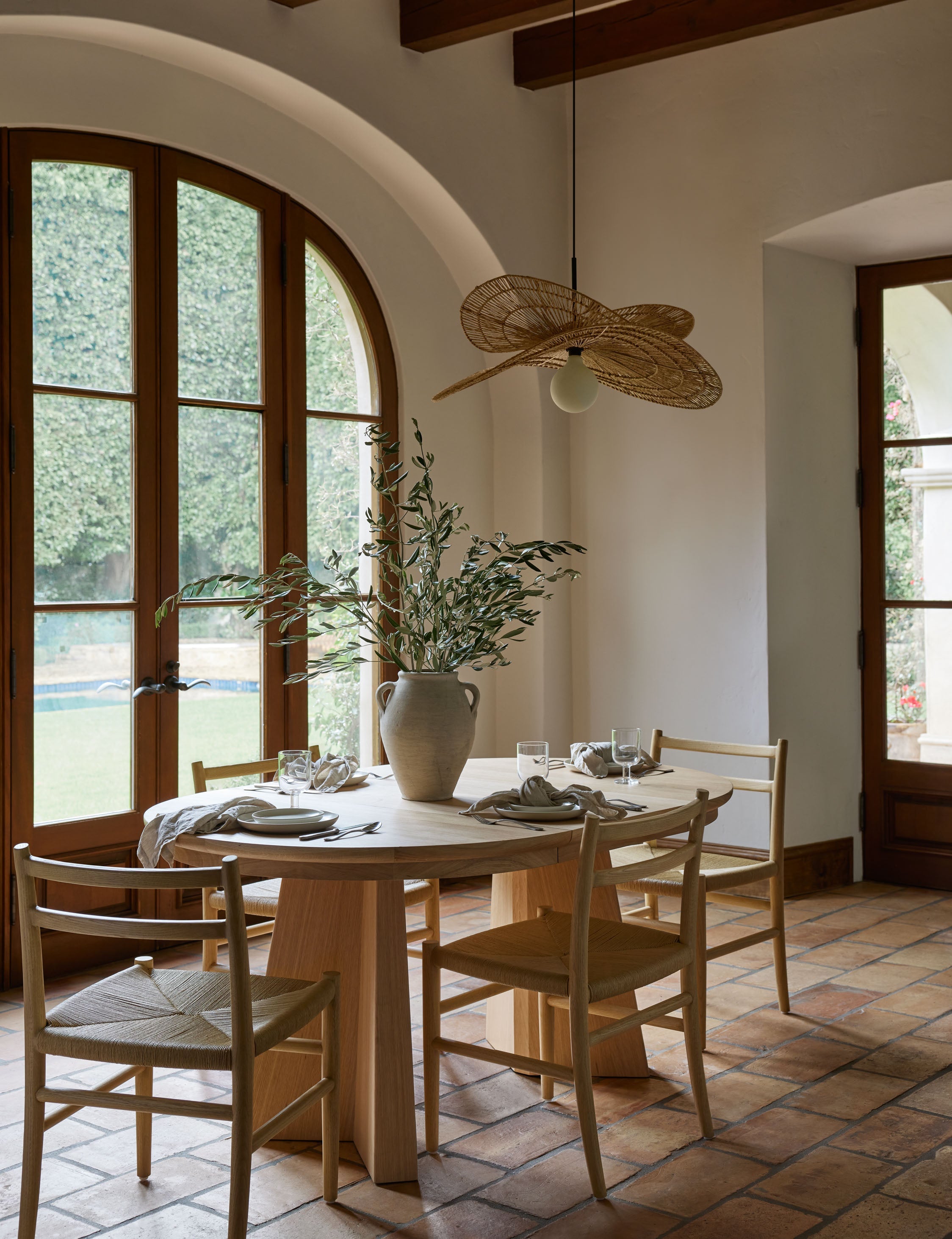 Nycola Extendable Oval Dining Table