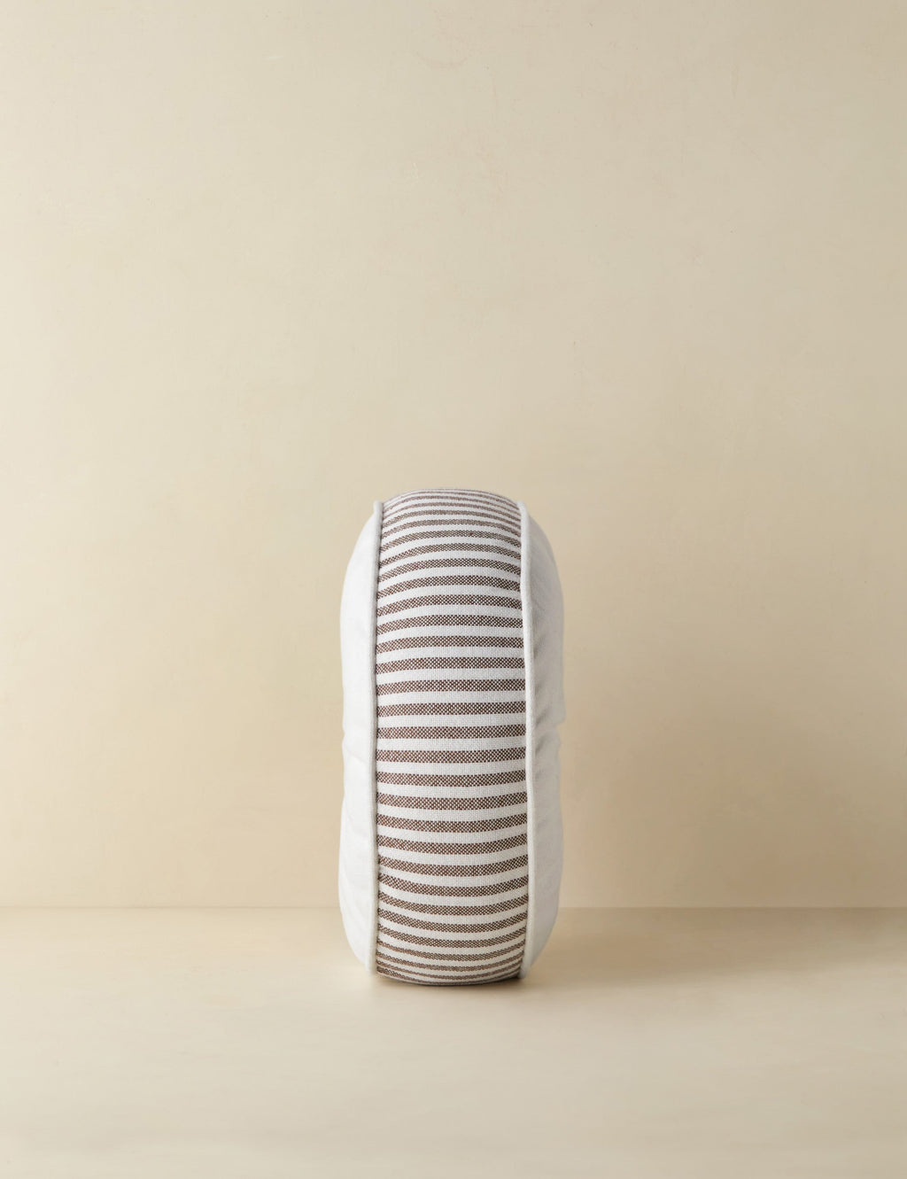 Littu Indoor Outdoor Striped Round Disc Pillow