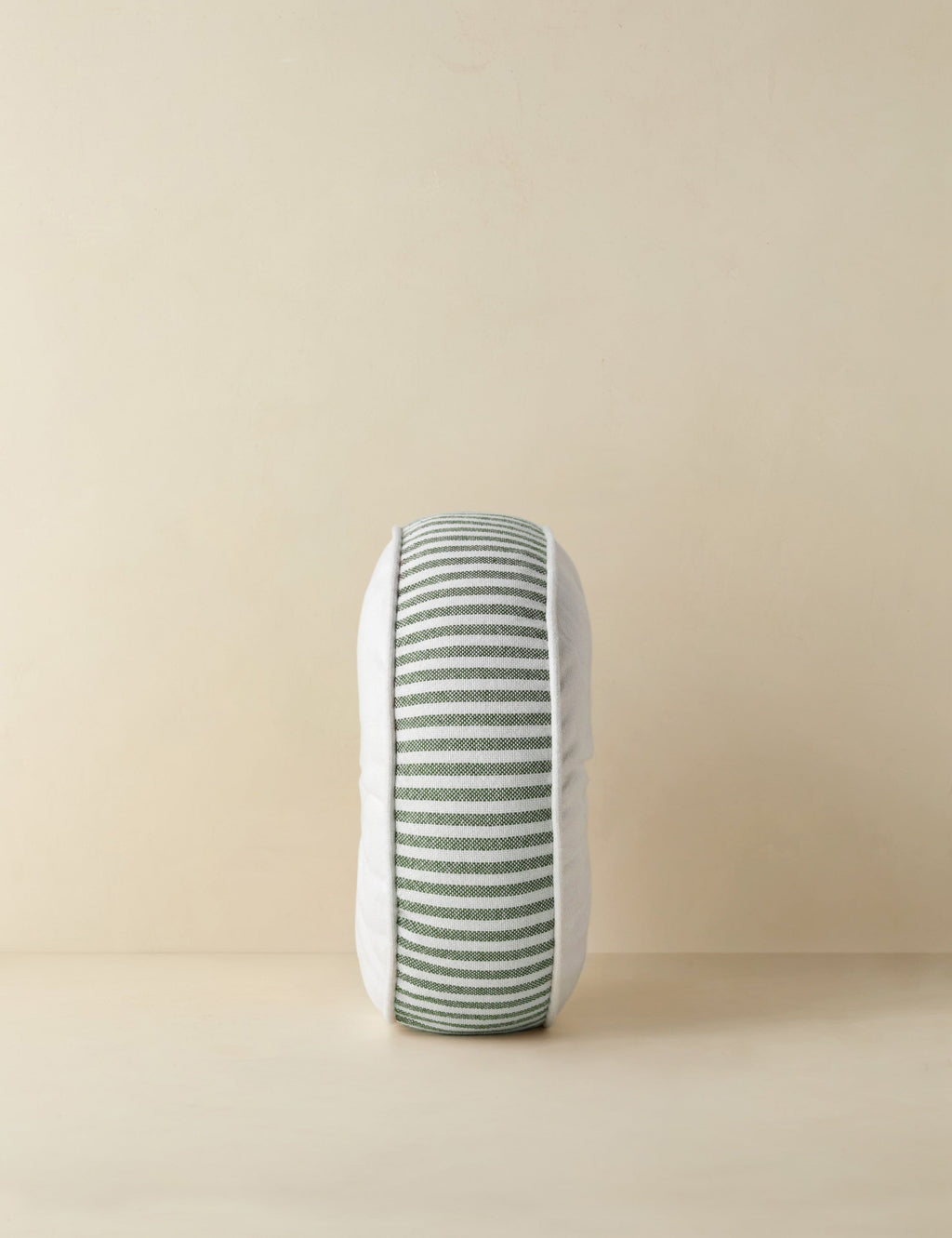 Littu Indoor Outdoor Striped Round Disc Pillow