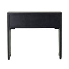 Console de style chinois à 2 portes et 6 tiroirs, vert sauge