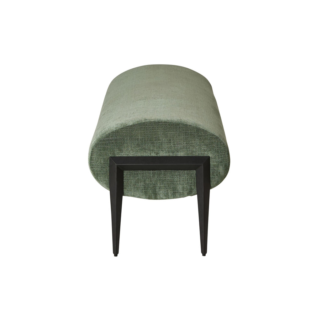 Upholstered Bench Solace Moss Green
