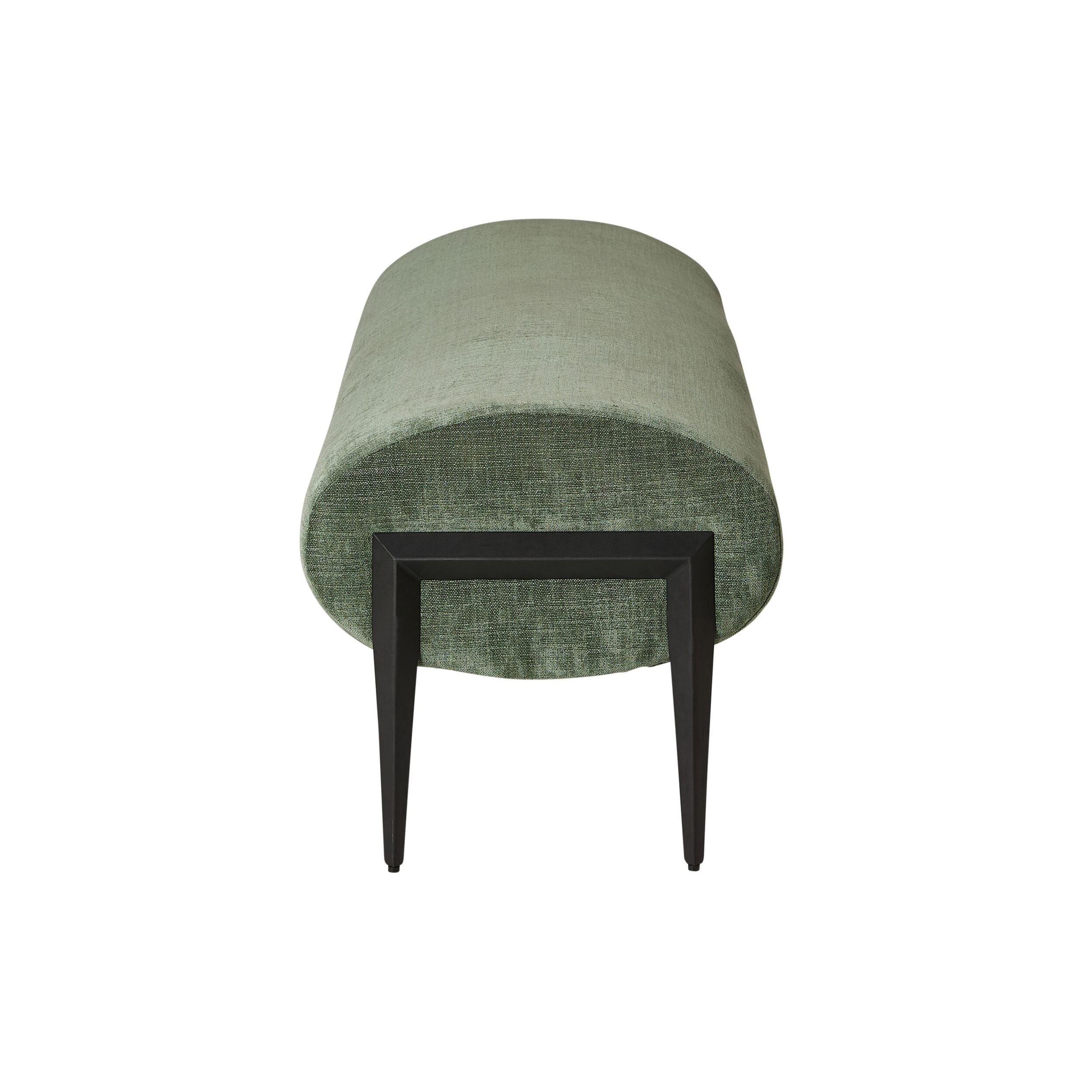 Upholstered Bench Solace Moss Green