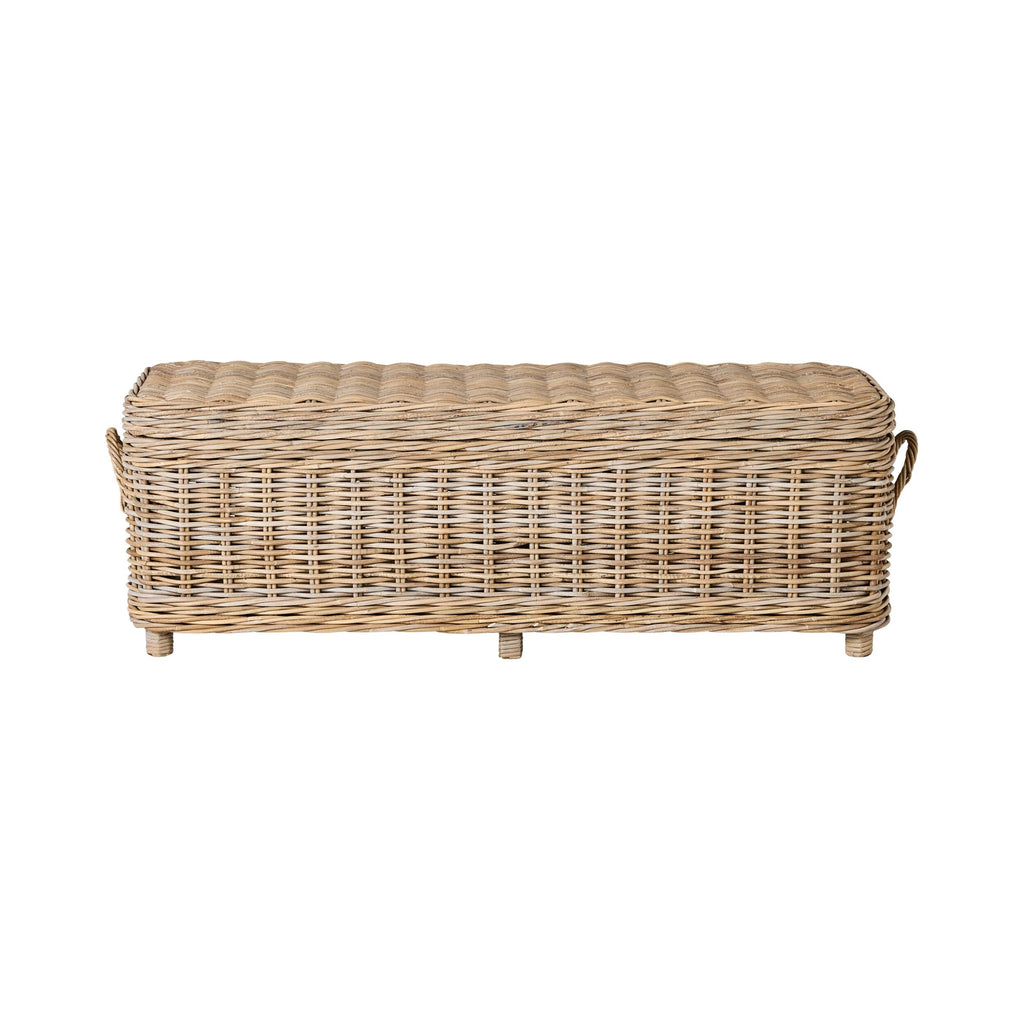 Kubu Rattan Storage Trunk Natural 135cm