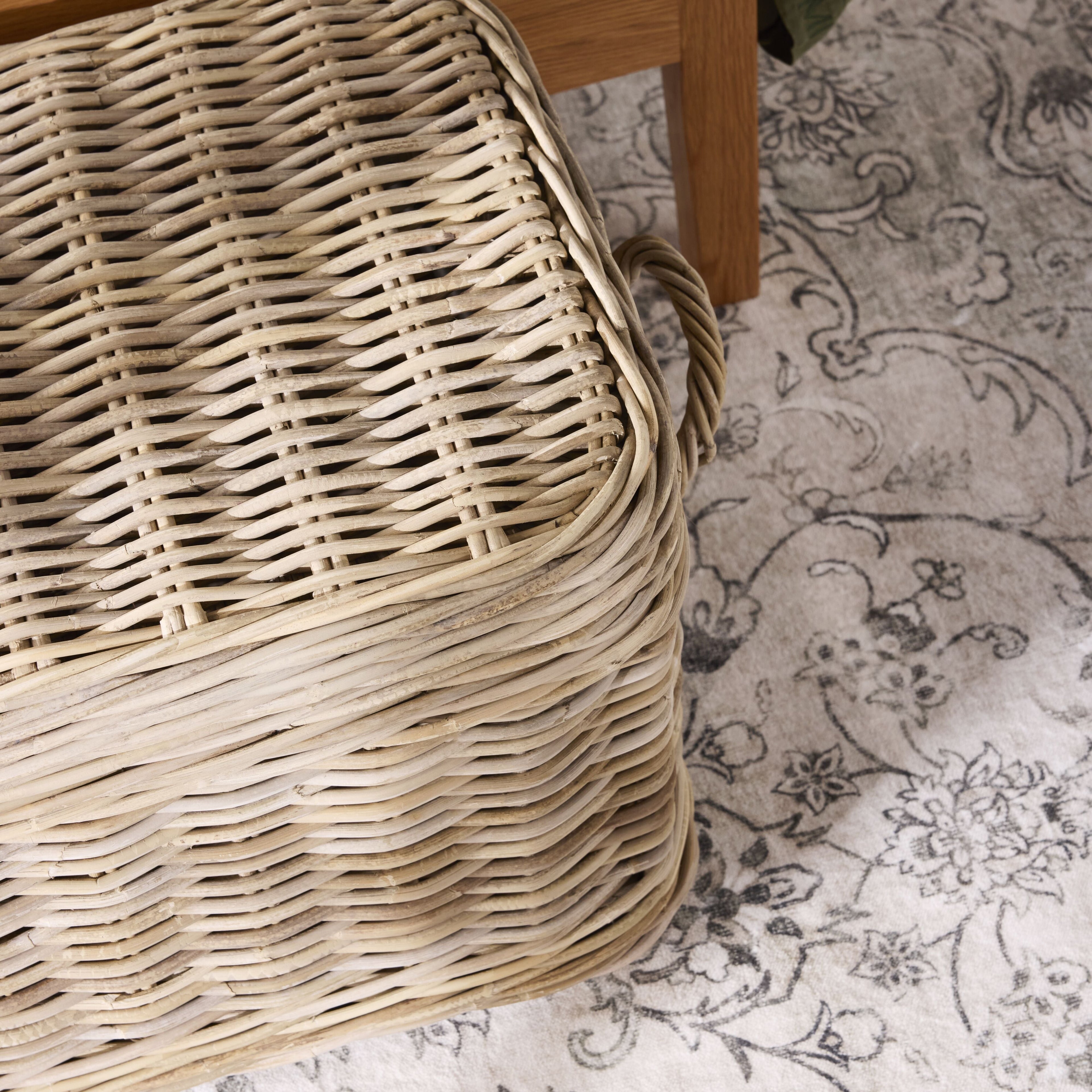 Kubu Rattan Storage Trunk Natural 135cm