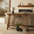 Recycled Mixed Wood Console Table 120cm