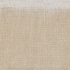 Tabouret rembourré en tissu texturé parchemin