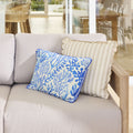 Ocean Coral Reef Reversible Outdoor Cushion 35x55cm