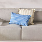 Coussin d'extérieur réversible Homard Nageur 35x55cm