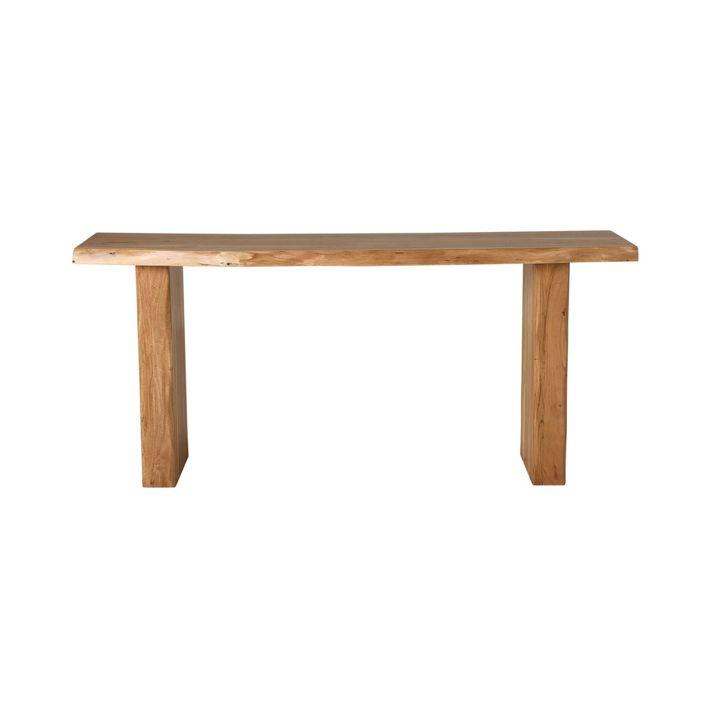Live Edge Solid Acacia Console Table 180cm