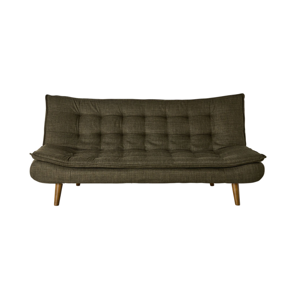 Click-Clack Sofa Bed Cypress Green Textured Weave