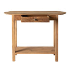 Console en bois de récupération avec tiroir