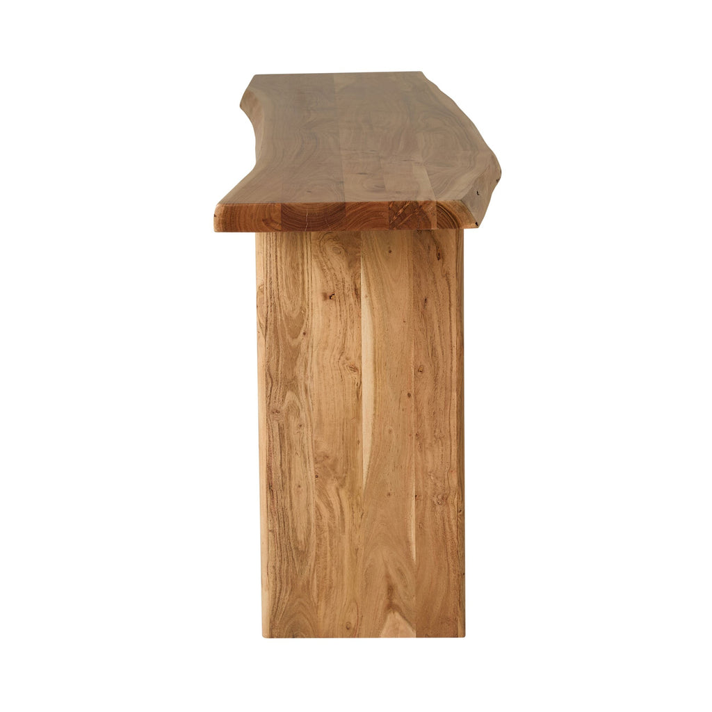 Live Edge Solid Acacia Console Table 180cm