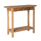Console en bois de récupération avec tiroir