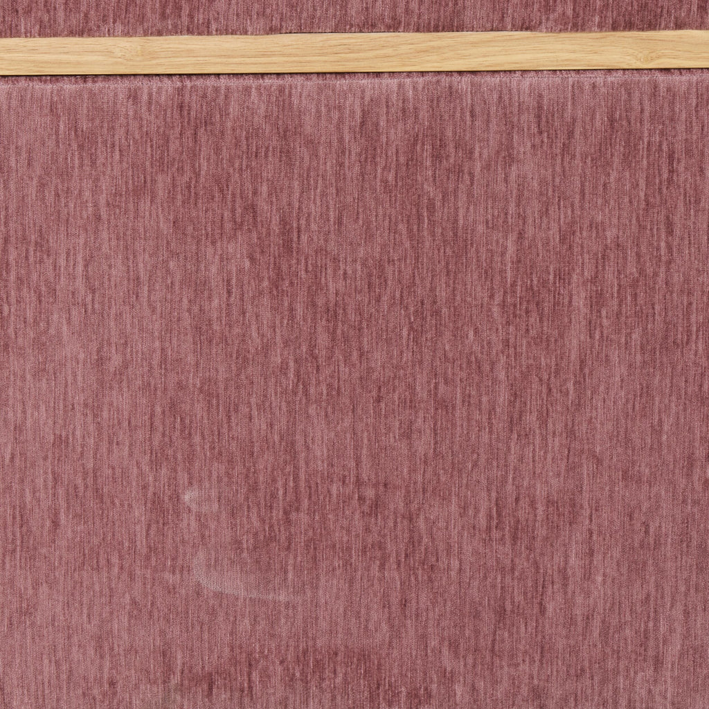 Textured Weave Storage Bench Blush Pink