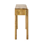 Console 2 tiroirs en bois de manguier massif 120 cm